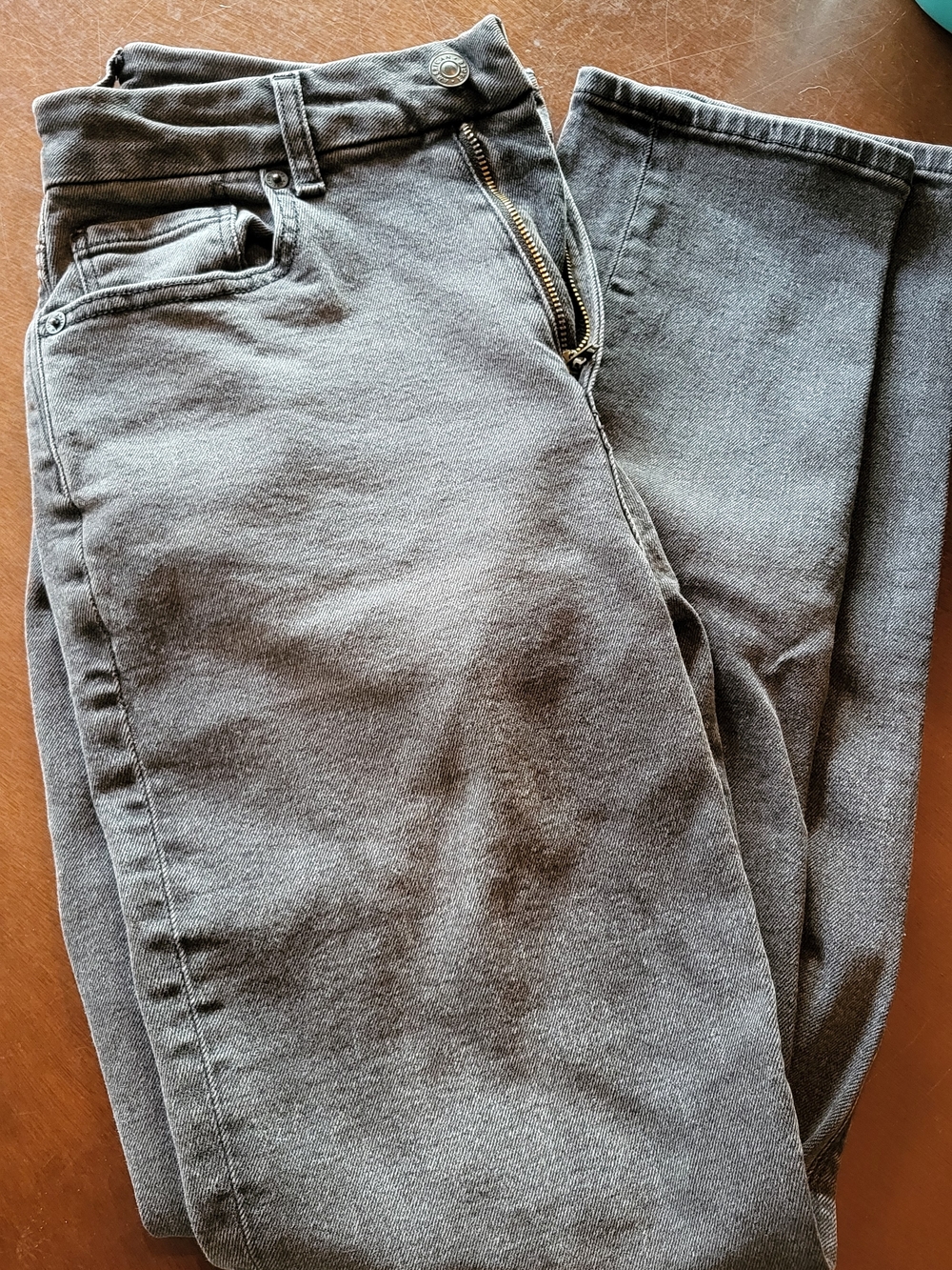 American Eagle Outfitters Black Curvy Mom Jeans Size 4